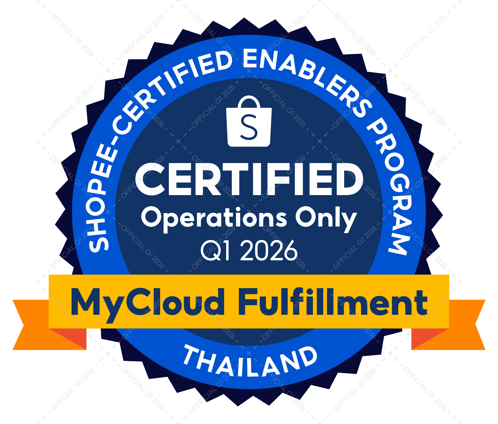 Certified (Operations) performance tier for the Q1 2026 Shopee-Certified Enablers Program