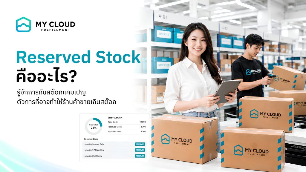 Reserved Stock คืออะไร? รู้จักการกันสต๊อกแคมเปญ ตัวการที่อาจทำให้ร้านค้าขายเกินสต๊อก