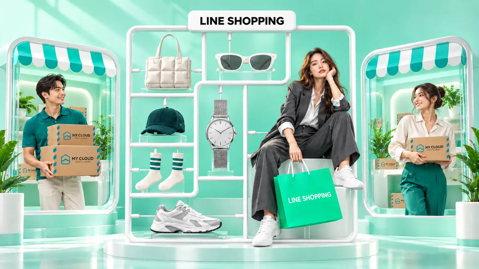 MyShop storefront on LINE SHOPPING